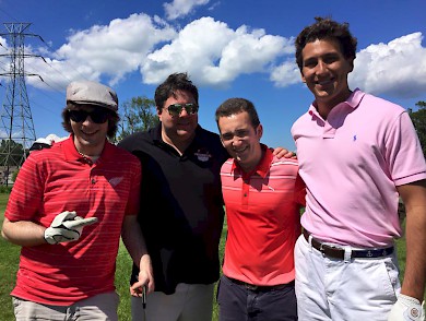 Jason Hartless Jr. & Sr. "Great times on the golf course with the guys from Continental management."