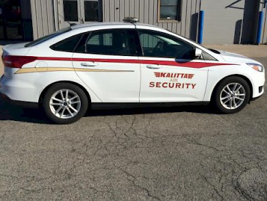 Kalitta Air security vehicle