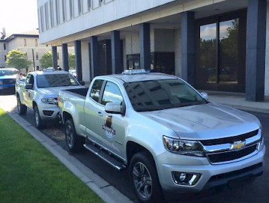 Trucks rolling out to be assigned to our New Orleans office