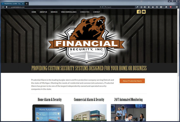 Financial Alarm website - www.Financialalarms.com