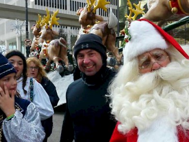 Financial was proud to welcome Santa at the Thanksgiving day Parade.