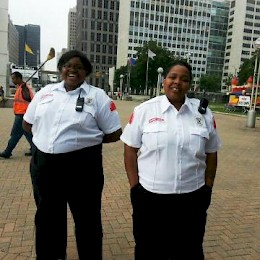 Officers Brown and Ruffins