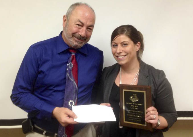 Diplomatic Treasury Reserve Employee of the Month, April, 2014 - Danielle Cancel