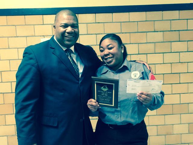 Diplomatic Treasury Reserve Employee of the Month, April 2015 - Tapria Morris